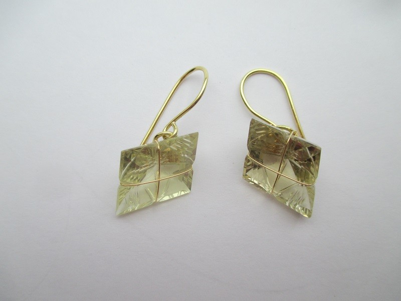 earrings Maja Houtman gold